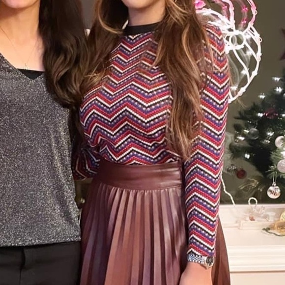 Patterned Knit top - Picture 3 of 4